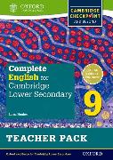 Complete English for Cambridge Lower Secondary Teacher Pack 9 (First Edition)