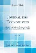 Journal des Économistes, Vol. 39