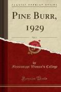 Pine Burr, 1929, Vol. 16 (Classic Reprint)