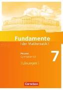 Fundamente der Mathematik, Hessen, 7. Schuljahr, Lösungen zum Schülerbuch