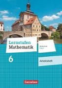 Lernstufen Mathematik, Mittelschule Bayern 2017, 6. Jahrgangsstufe, Arbeitsheft mit eingelegten Lösungen
