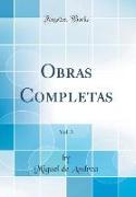 Obras Completas, Vol. 3 (Classic Reprint)