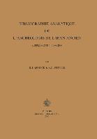 Bibliographie Analytique de L'Archiologie de L'Iran Ancien: Suppliment 4: 1996-2003