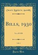 Bills, 1930, Vol. 3