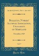 Bulletin, Nurses' Alumnae Association, University of Maryland, Vol. 9