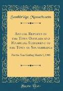Annual Reports of the Town Officers and Financial Statement of the Town of Southbridge