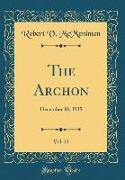 The Archon, Vol. 23: December 18, 1935 (Classic Reprint)