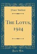 The Lotus, 1924 (Classic Reprint)