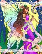 Amazing World of Fairies: Adult Coloring Book
