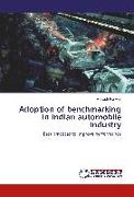 Adoption of benchmarking in Indian automobile industry