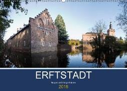 ERFTSTADT - Burgen und Bürgerhäuser (Wandkalender 2018 DIN A2 quer)