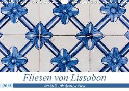 Fliesen von Lissabon (Wandkalender 2018 DIN A4 quer)