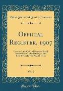 Official Register, 1907, Vol. 2