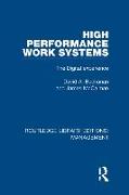 High Performance Work Systems