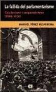 La fallida del parlamentarisme : Catalanisme i cooperativisme (1900-1936)