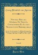 Nouveau Recueil Général De Traités, Conventions Et Autres Transactions Remarquables, Vol. 20