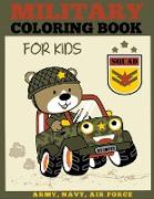 Military Coloring Book for Kids
