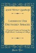 Lehrbuch Der Deutschen Sprache