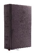 NKJV, Single-Column Reference Bible, Cloth Over Board, Gray, Red Letter Edition, Comfort Print