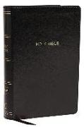 NKJV, Reference Bible, Compact Large Print, Leathersoft, Black, Red Letter, Comfort Print