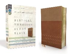 NIV, Biblical Theology Study Bible, Leathersoft, Tan/Brown, Thumb Indexed, Comfort Print