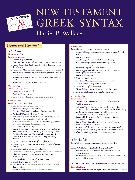 New Testament Greek Syntax Laminated Sheet