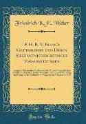 F. H. R. V. Frank's Gotteslehre und Deren Erkenntnistheoretische Voraussetzungen