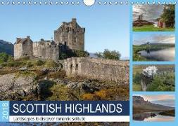 Scottish Highlands (Wall Calendar 2018 DIN A4 Landscape)