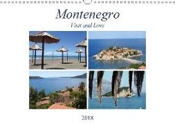 Montenegro - Visit and Love (Wandkalender 2018 DIN A3 quer)