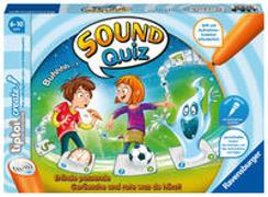 tiptoi® CREATE „Sound-Quiz“ / Spiel von Ravensburger ab 6 Jahren / Kreativer Rate- und Spielspaß mit Aufnahmefunktion