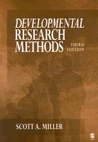 Developmental Research Methods