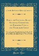 House of Commons, Select Standing Committee on Railways, Canals and Telegraph Lines, Vol. 1