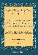 Tableau Historique Et Politique de l'Europe, Depuis 1786 Jusqu'en 1796, Vol. 3