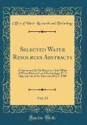 Selected Water Resources Abstracts, Vol. 13