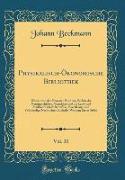 Physikalisch-Ökonomische Bibliothek, Vol. 30
