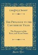 The Prologue to the Canterbury Tales