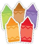 Crayons Mini Cut-Outs