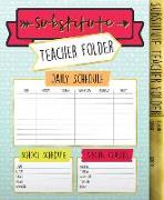 Aim High Substitute Teacher Folder Folder