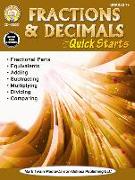 Fractions & Decimals Quick Starts, Grades 4 - 9