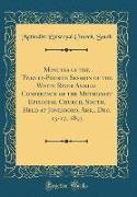 Minutes of the Twenty-Fourth Session of the White River Annual Conference of the Methodist Episcopal Church, South, Held at Jonesboro, Ark., Dec. 13-17, 1893 (Classic Reprint)