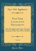 New York Legislative Documents, Vol. 26