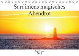 Sardiniens magisches Abendrot (Tischkalender 2018 DIN A5 quer)