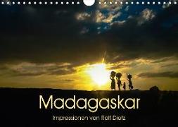 Madagaskar - Impressionen von Rolf Dietz (Wandkalender 2018 DIN A4 quer)