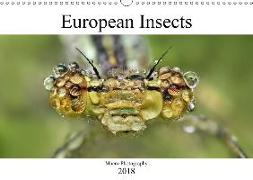 European Insects (Wall Calendar 2018 DIN A3 Landscape)