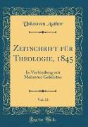 Zeitschrift für Theologie, 1845, Vol. 13