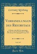 Verhandlungen des Reichstags, Vol. 349
