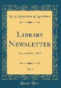 Library Newsletter, Vol. 6: Nov. and Dec., 1947 (Classic Reprint)