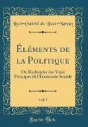 Éléments de la Politique, Vol. 5