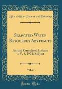 Selected Water Resources Abstracts, Vol. 2