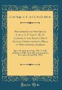 Proceedings of the Grand Lodge A. F. And A. M. Of Alabama at the Eighty Sixth Annual Communication, Held at Montgomery, Alabama